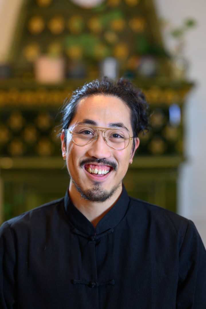Porträtt av Vincent Wong